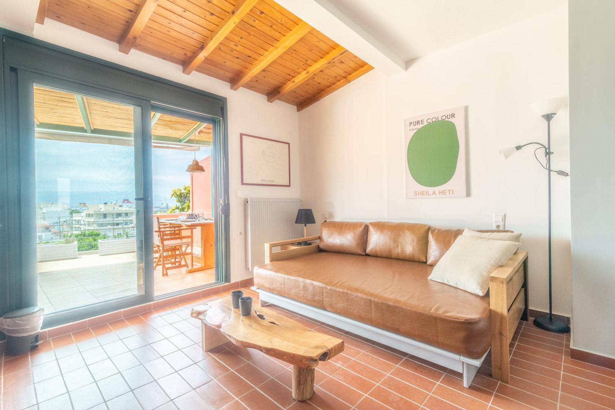 City Loft Near The Airport With Seaview Heraklion  ภายนอก รูปภาพ